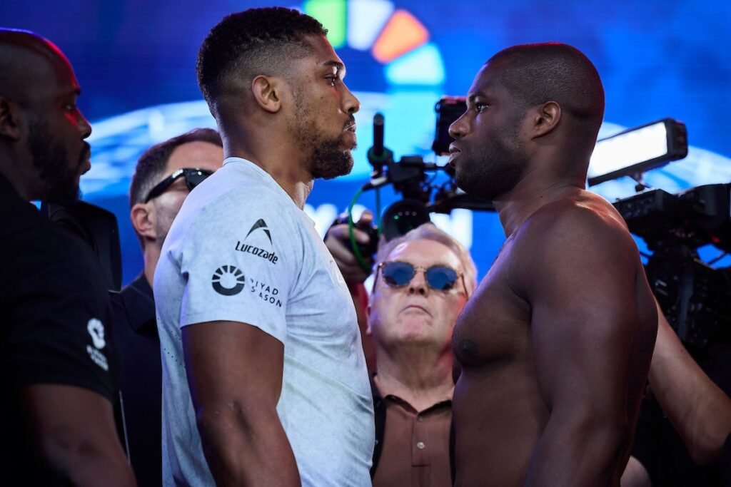 Anthony Joshua and Daniel Dubious Wembley Fight