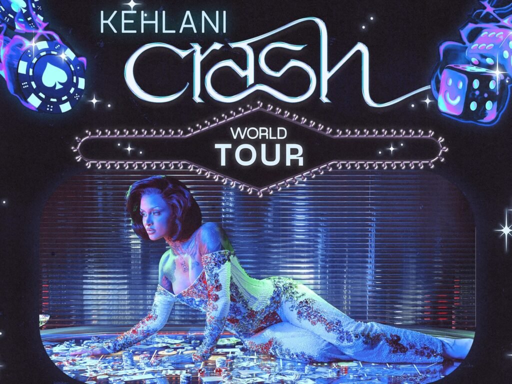 Kehlani CRASH World Tour 2025 UK tickets for London and Manchester - HouseToMotive