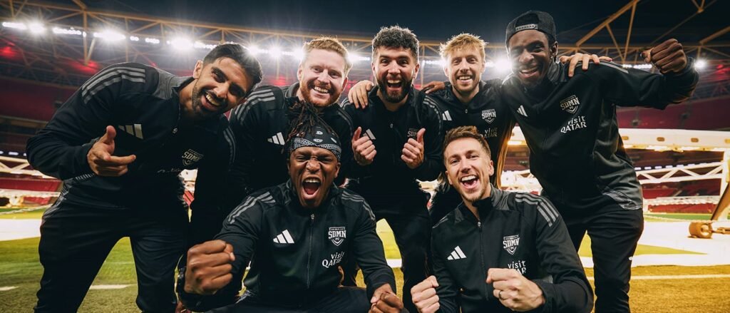 Sidemen Charity Match 2025 – Date, Tickets & Live Stream Info Sidemen Charity Match 2025 at Wembley Stadium featuring YouTube stars