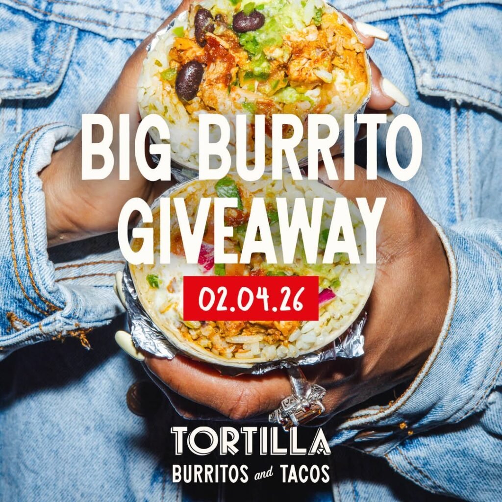 15,000 FREE Burritos Are Being Given Away Across the UK This Week